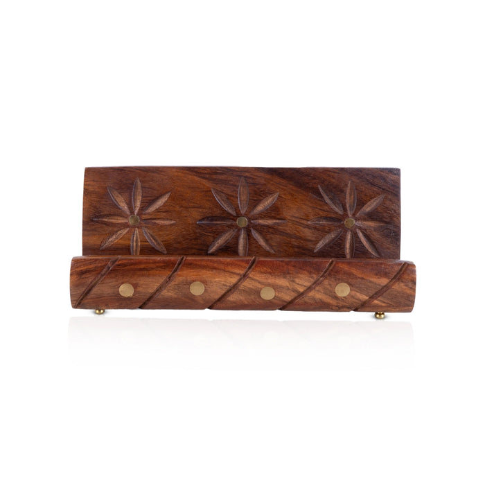 Mobile Stand - 2.5 x 6 Inches | Phone Stand / Wood Cell Phone Stand / Mobile Holder - Table Stand Accessories