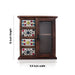 Almirah with 4 Drawer & One Door - 12 x 11.5 Inches | Wooden Box/ Storage Box for Home - Table Stand Accessories