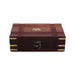 Box Cutter work with lock- 5 x 8 Inches |Wood Elephant Inlaid Design Storage Box/ Jewel Box for Women & Gifting - Handicraft Items