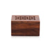 Wooden Box - 3 x 2 inches | Jali Design Storage Box/ Handmade Jewellery Box for Women & Gifting - Handicraft Items