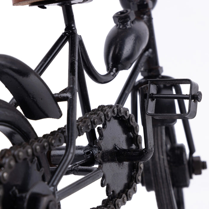 Miniature Bicycle - 8 x 10 Inches | Decorative Showpiece/ Cycle Miniature for Home Decor - Table Stand Accessories