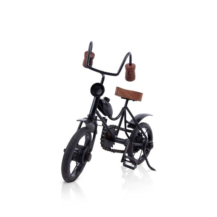 Miniature Bicycle - 8 x 10 Inches | Decorative Showpiece/ Cycle Miniature for Home Decor - Table Stand Accessories