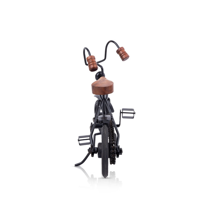 Miniature Bicycle - 8 x 10 Inches | Decorative Showpiece/ Cycle Miniature for Home Decor - Table Stand Accessories
