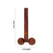 Hand Massager Long Type with 2 Ball - 10 x 5 Inches | Hand Massager/ Hand Roller - Massage Accessories