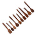 Wooden Cooking Spoon Set | 10 Pcs/ Wooden Cooking Ladles/ Kitchen Utensil Set for Home - Kitchen
