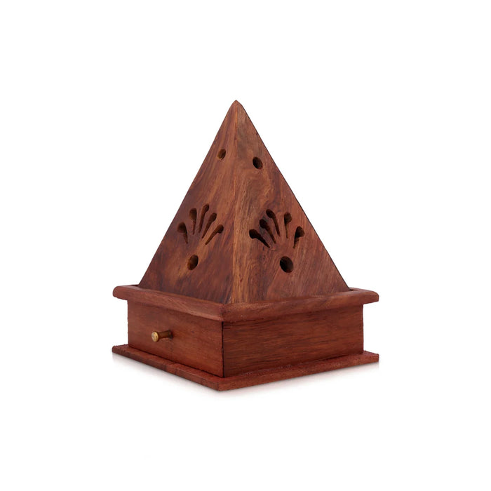 Dhoop Dhani | Wooden Box/ Sambarani Burner