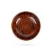 Wooden Bowl With Base - 3 x 6 Inches | Wooden Cup/ Flower Design Engraved Pooja Bowl for Home - Bowls
