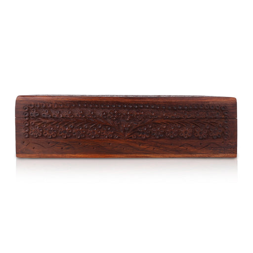 Jewel Box - 8 x 12 inches | Storage Box / Kashmiri Design Wooden Box / Wooden Container for Women - Handicraft Items