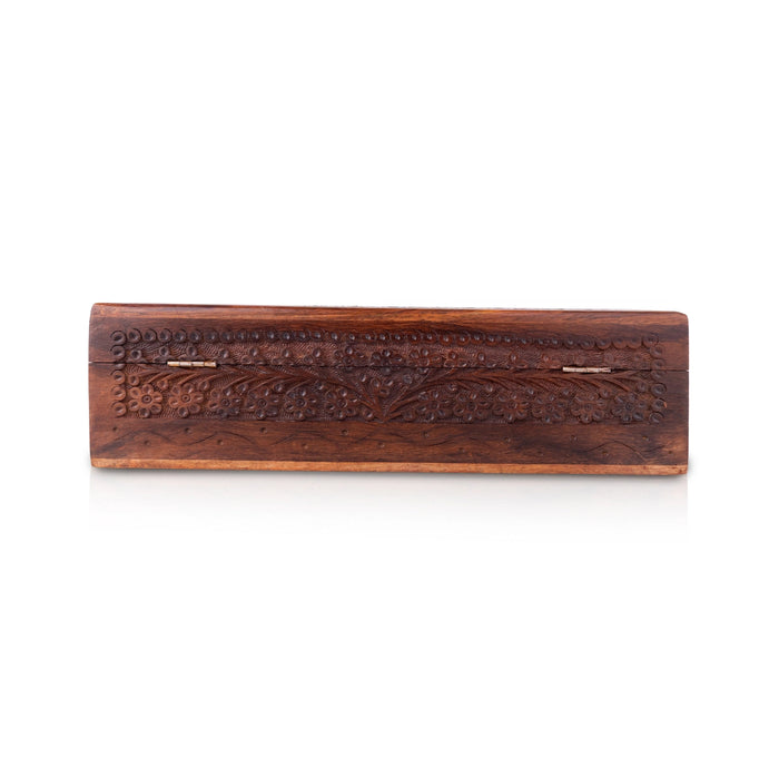 Jewel Box - 8 x 12 inches | Storage Box / Kashmiri Design Wooden Box / Wooden Container for Women - Handicraft Items