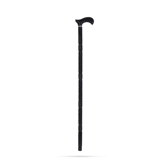 Wooden Walking Stick - 35 Inches | Carved Wooden Walking Stick for Old Man - Handicraft Items