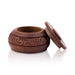 Kumkum Box - 1.5 x 2 Inches | Wooden Kumkum Bharani/ Sindoor Pot for Women - Sindoor Box