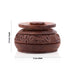 Kumkum Box - 1.5 x 2 Inches | Wooden Kumkum Bharani/ Sindoor Pot for Women - Sindoor Box