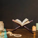 Rehal - 7 x 13 Inches | Wooden Book Stand/ Badroon Jali Design Rehal for Reading Purpose - Book Stand