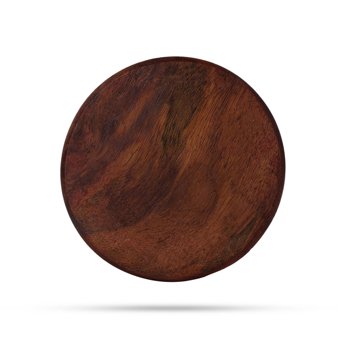 Wooden Coasters Set - 4.5 x 4.75 inches | Dolphin Shaped Wooden Table Coasters for Home - Kitchen
