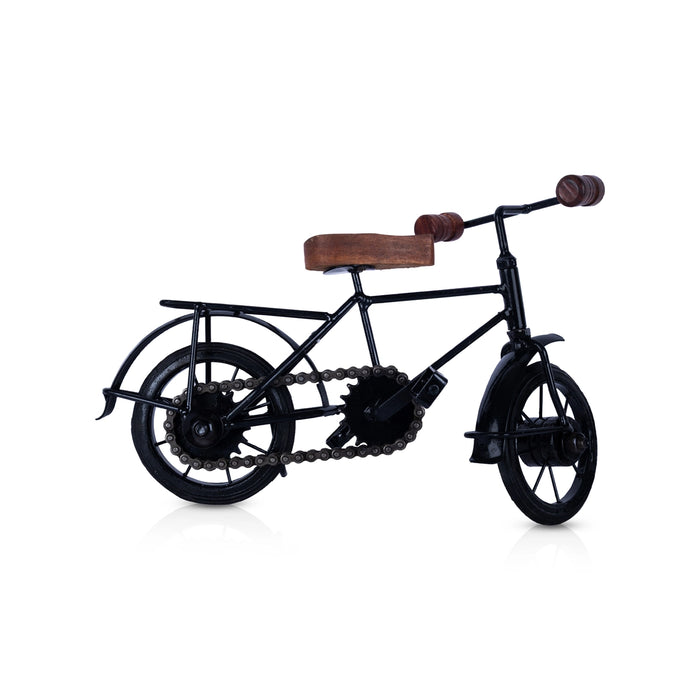 Mini Bicycle Model - 7 x 11 Inches | Decorative Cycle Showpiece/ Metal Bicycle Model for Home & Office Decor
