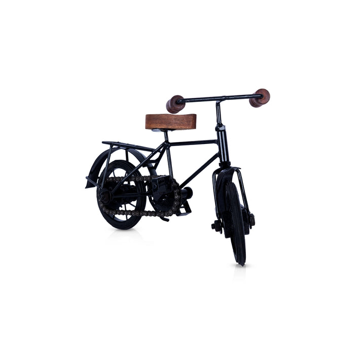 Mini Bicycle Model - 7 x 11 Inches | Decorative Cycle Showpiece/ Metal Bicycle Model for Home & Office Decor