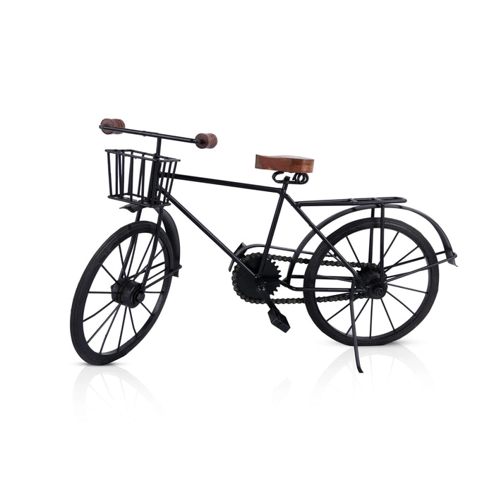 Miniature Bicycle - 9 x 18 Inches | Decorative Showpiece/ Cycle Miniature for Home Decor - Table Stand Accessories
