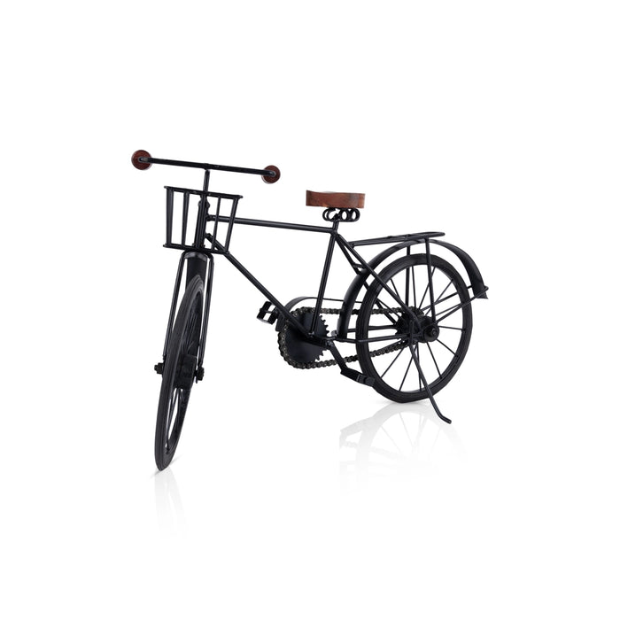 Miniature Bicycle - 9 x 18 Inches | Decorative Showpiece/ Cycle Miniature for Home Decor - Table Stand Accessories