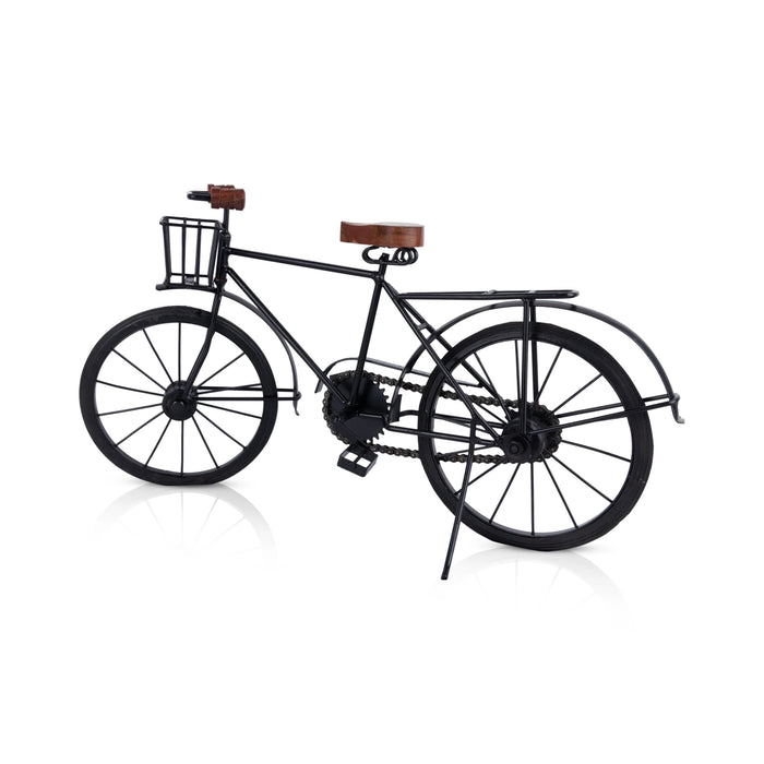 Miniature Bicycle - 9 x 18 Inches | Decorative Showpiece/ Cycle Miniature for Home Decor - Table Stand Accessories