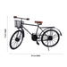 Miniature Bicycle - 9 x 18 Inches | Decorative Showpiece/ Cycle Miniature for Home Decor - Table Stand Accessories