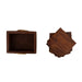Wooden Coasters Set - 3 x 3.5 Inches | Rectangle Shape Wooden Table Coasters/ Elephant Inlaid Design Coasters for Home - Table Stand Accessories