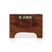 Money - Coin Box - 4 x 6 Inches | Rectangle Shape Cash Box / Jali work design / Wooden Money Box for savings - Handicraft Items
