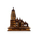 Ayodhya Ram Temple with LED - 6 x 5.5 Inches | Ayodhya Ram Mandir for Home Decor - Table Stand Accessories