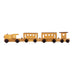 Wooden Train - 3.5 x 22 Inches | Wooden Toy for Kids/ 560 Gms Approx - Traditional Games & Toys