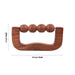 Hand Massager - 3 x 5.5 Inches | D Shape With 4 Ball Acupressure Massager/ Wooden Body Massager for Pain Relief - Massage Accessories