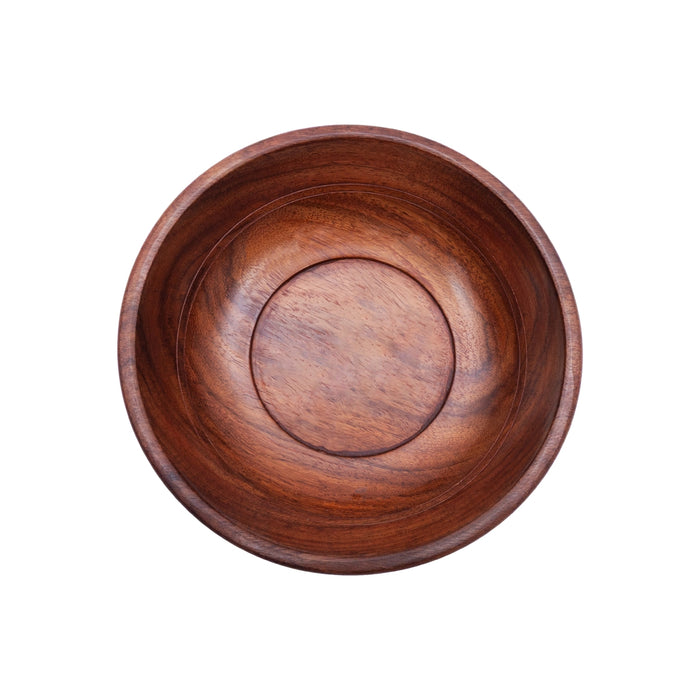 Wooden Bowl - 2 x 6 Inches | Carved Bowl/ Kitchen Cup/ Serving Bowl/ Wooden Cup for Home
