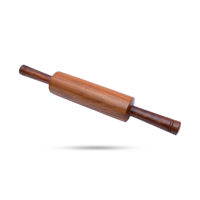Chapati Rolling Pin - 13.5 Inches | Wooden Belan / Roti Rolling Pin for Chapati, Roti & Baking
