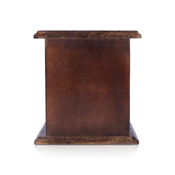 Almirah with 2 Drawer - 7 x 6 Inches | Mini Wooden Box/ Storage Box for Home
