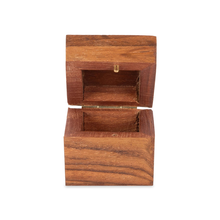 Elephant Inlaid Design Jewel Box - 1.75 x 1.5 Inches | Wooden box / Storage Box for Home