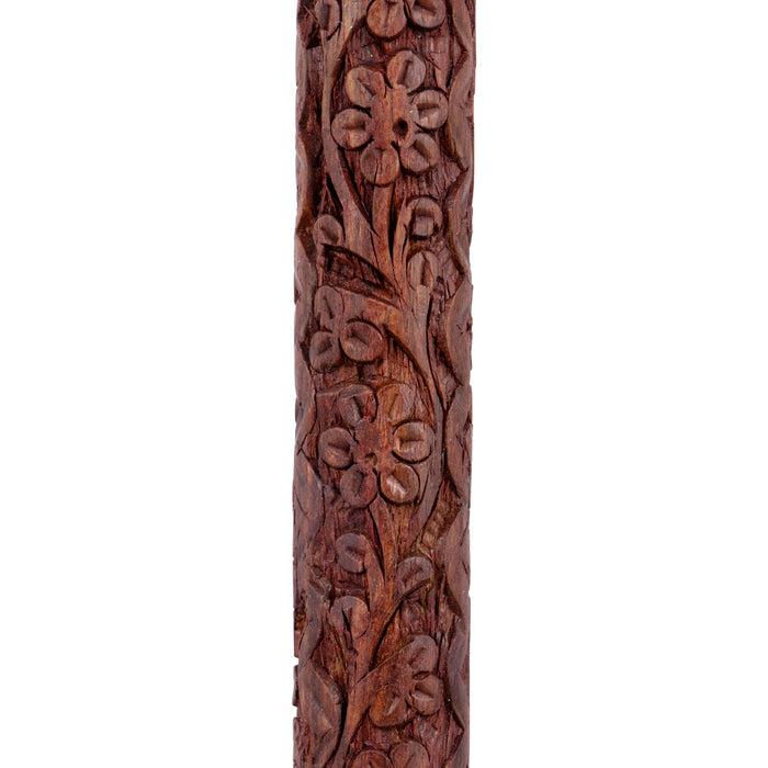 Krishna Flute - 13 Inches | Bansuri Flute/ Flute Instrument/ Wooden Carved Flute for Deity/ 80 Gms Approx