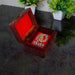 Wooden Box - 2 x 6 Inches | Wooden Jewellery Box/ Brass Work Wooden Storage Box for Women - Handicraft Items