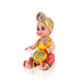 Decorated Krishna Murti With Pot - 12 X 6 Inches | Plastic Krishna Idol/ Gopal Murti For Janmashtami & Pooja - Plastic Bommai