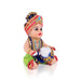 Decorated Krishna Murti With Pot - 12 X 6 Inches | Plastic Krishna Idol/ Gopal Murti For Janmashtami & Pooja - Plastic Bommai