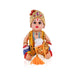 Decorated Krishna Murti With Pot - 12 X 6 Inches | Plastic Krishna Idol/ Gopal Murti For Janmashtami & Pooja - Plastic Bommai