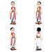 Young Couple Plastic Golu Bommai Pair - 16 x 6 Inches | Giri Golu Doll/ Navaratri Golu Bomma/ Gombe/ Bommai - Plastic Bommai