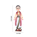 Young Couple Plastic Golu Bommai Pair - 16 x 6 Inches | Giri Golu Doll/ Navaratri Golu Bomma/ Gombe/ Bommai - Plastic Bommai
