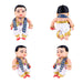 Young Couple Plastic Golu Bommai Pair - 8 x 4.5 Inches | Giri Golu Doll/ Navaratri Golu Bomma/ Gombe/ Bommai - Plastic Bommai