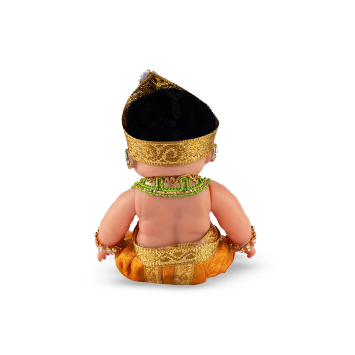 Baby Kannan Plastic Golu Bommai - 4 x 4 Inches | Giri Golu Doll/ Navaratri Golu Bomma/ Gombe/ Bommai - Plastic Bommai