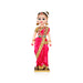 Andal Statue Plastic Golu Bommai - 16 X 6 Inches | Goda Devi/ Giri Golu Doll/ Navaratri Golu Bomma/ Gombe/ Bommai - Plastic Bommai