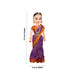 Baby Shower Function Set - 16 x 5 Inches | Plastic Doll/ Valaikappu Function for Home/ 800 Gms Approx - Plastic Bommai