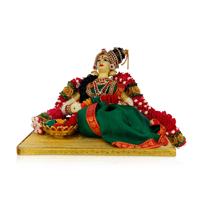 Andal Plastic Golu Bommai - 6 x 8 Inches | Giri Golu Doll/ Navaratri Golu Bomma/Gombe/Bommai