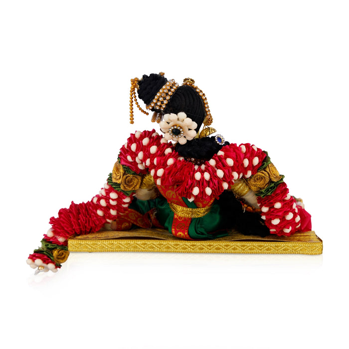 Andal Plastic Golu Bommai - 6 x 8 Inches | Giri Golu Doll/ Navaratri Golu Bomma/Gombe/Bommai