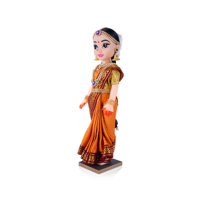 Bride Plastic Golu Bommai - 12 x 4.2 Inches | Giri Golu Doll/ Navaratri Golu Bommalu