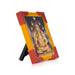 Laminated Photo Frame With Back Stand - 3 x 4 Inches | Picture Frame/ Photo Lamination And Framing for Pooja - Hindu God Photos & Frames