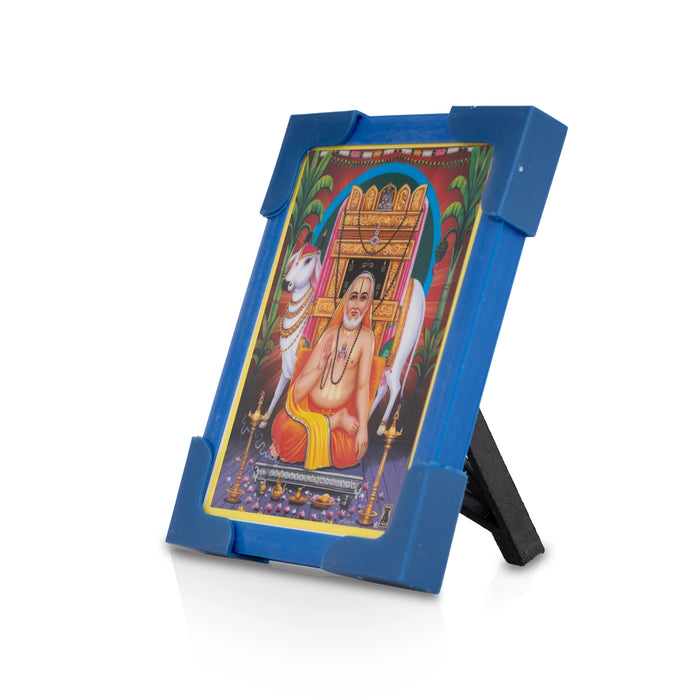 Laminated Photo Frame With Back Stand - 3 x 4 Inches | Picture Frame/ Photo Lamination And Framing for Pooja - Hindu God Photos & Frames
