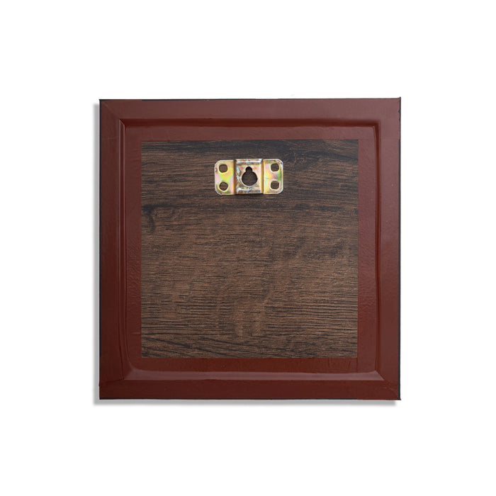 Gaja Lakshmi Wall Frame - 7 x 7 Inches | 3D Embossed Painting Frame/ Goddess Lakshmi Photo Frame for Pooja Space